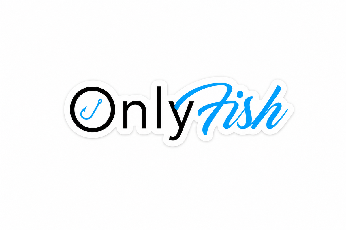 Only Fish - Hard Hat decal