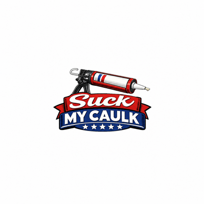 Suck My Caulk - Hard Hat Decal