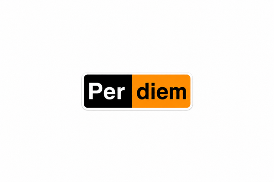 Per Diem Hub - Hard Hat Decal