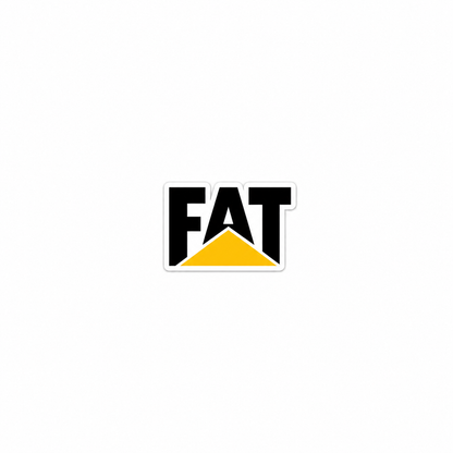 FAT - Hard Hat Decal
