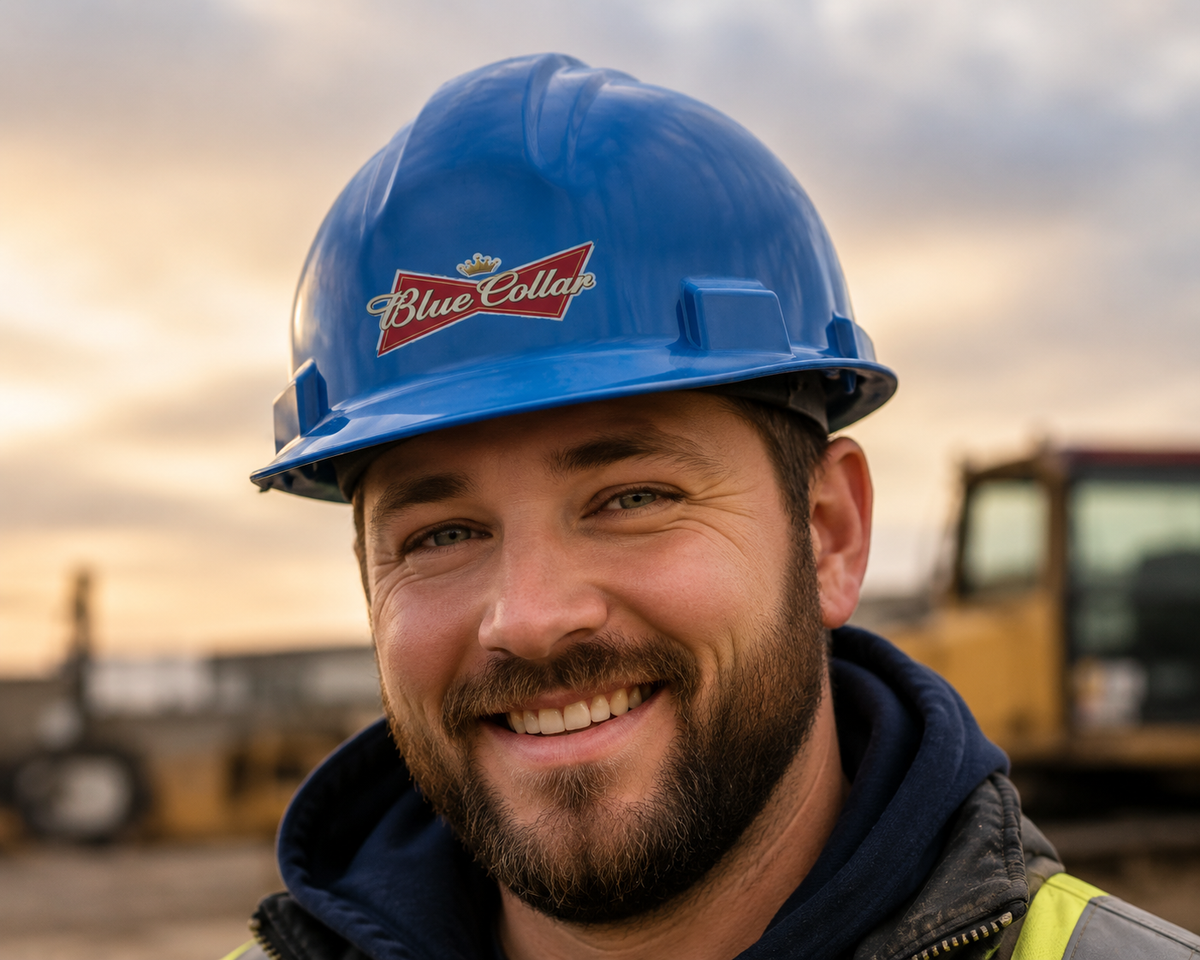 King of the Trades - Hard Hat Decal