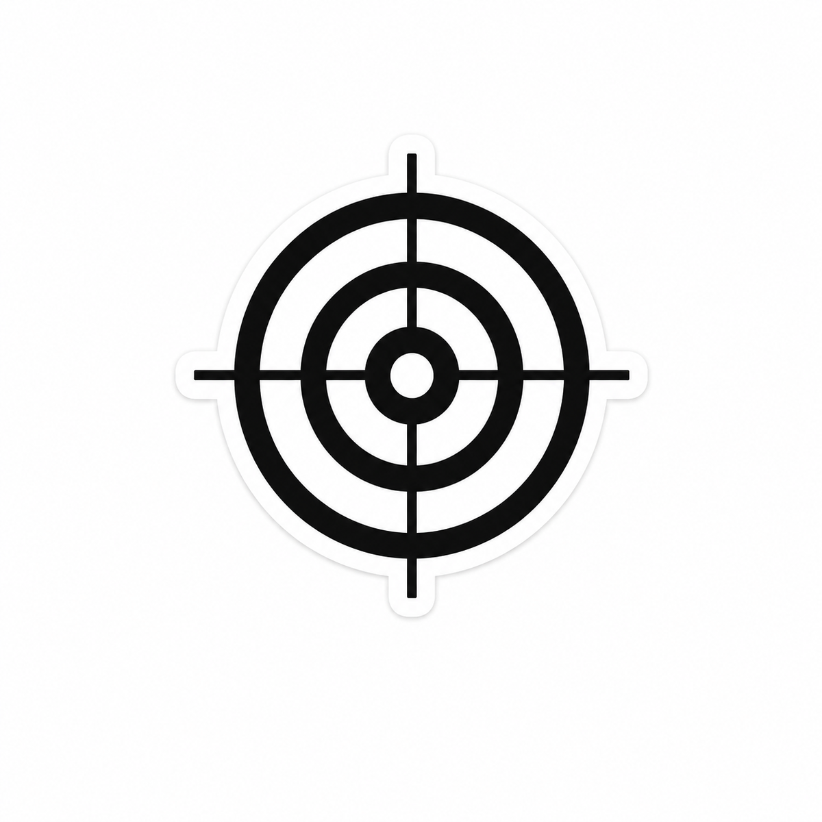 Target - Hard Hat Decal