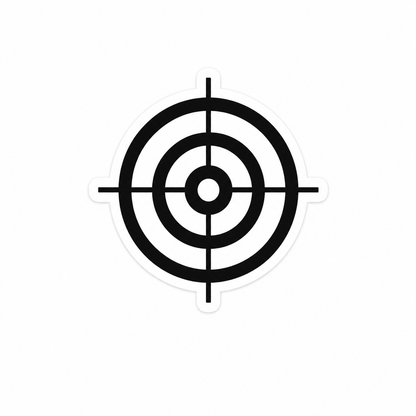 Target - Hard Hat Decal