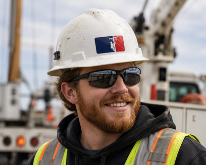 Major League Lineman - Hard Hat Decal