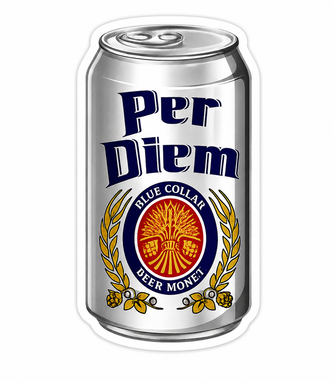 Per Diem Lite - Hard Hat Decal