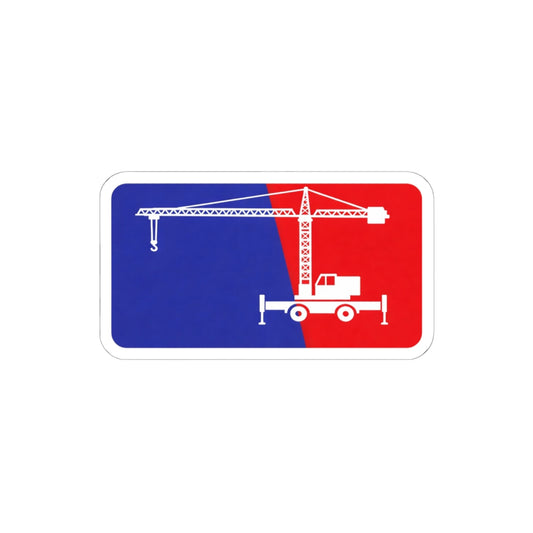 Major League Crane - Hard Hat Decal