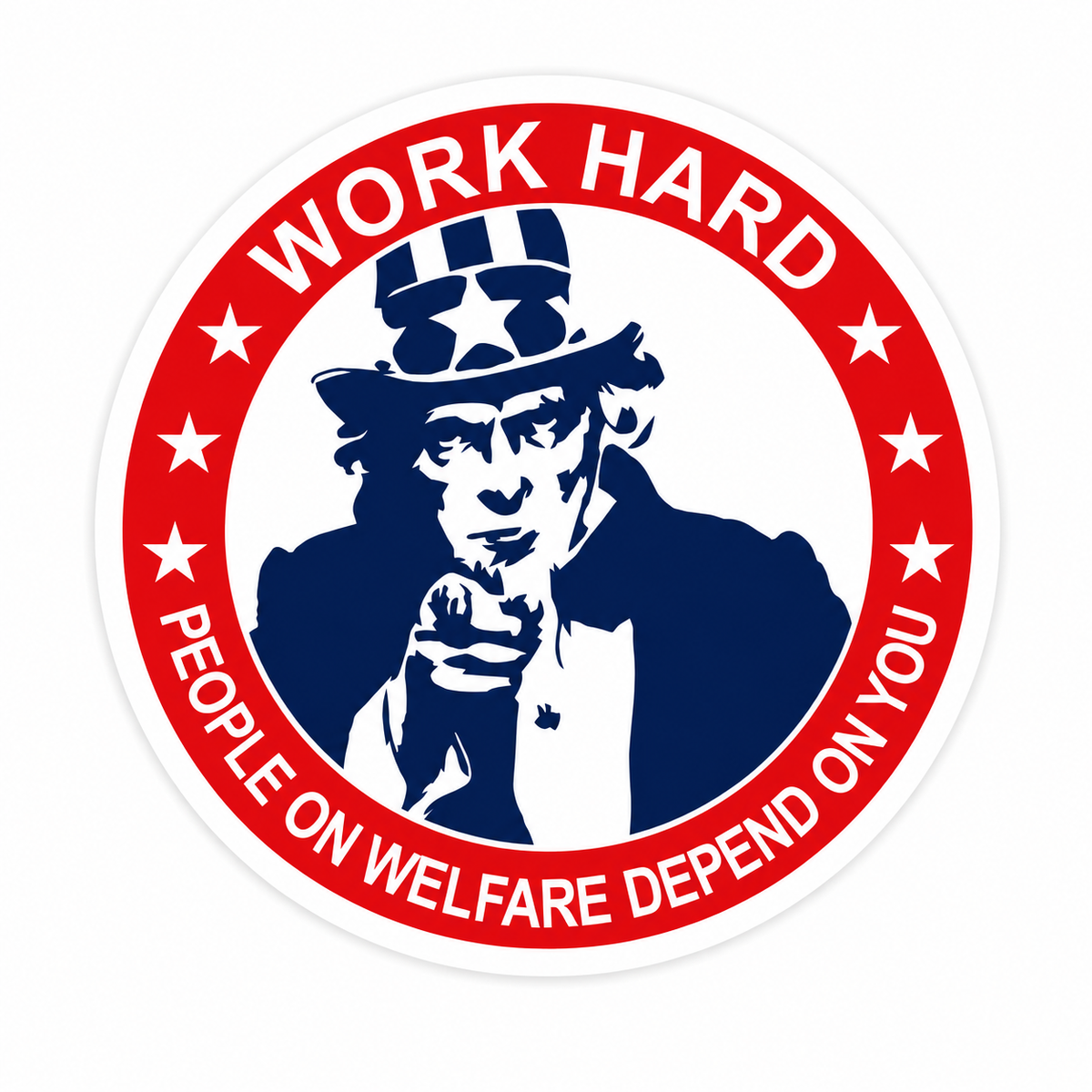 Work Hard - Hard Hat Decal