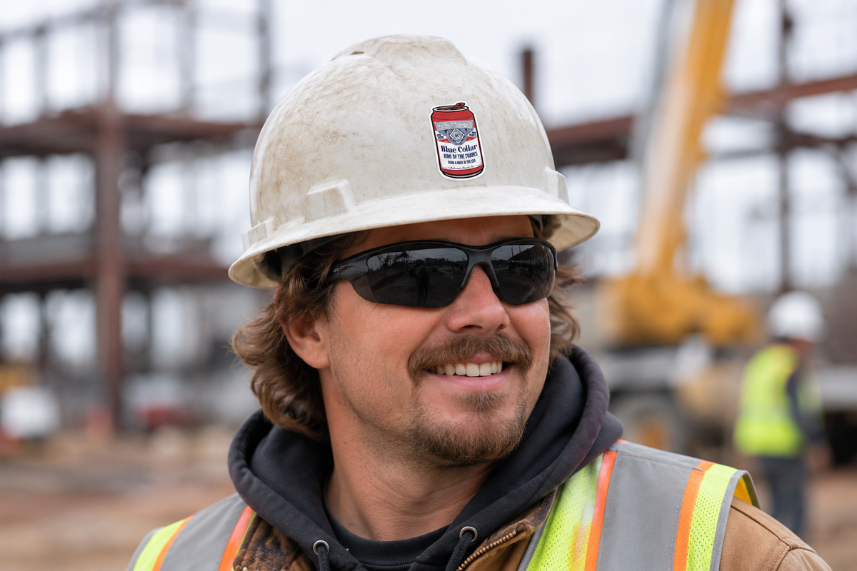 Blueweiser - Hard Hat Decal