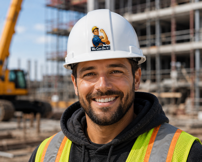 We Can Do It! - Hard Hat Decal