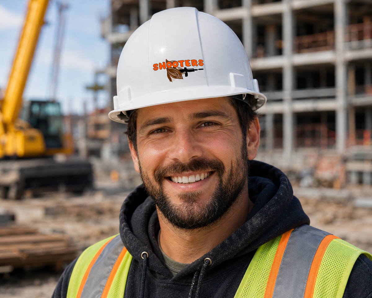 Shooters - Hard Hat Decal