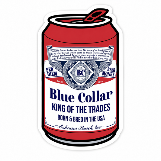 Blueweiser - Hard Hat Decal