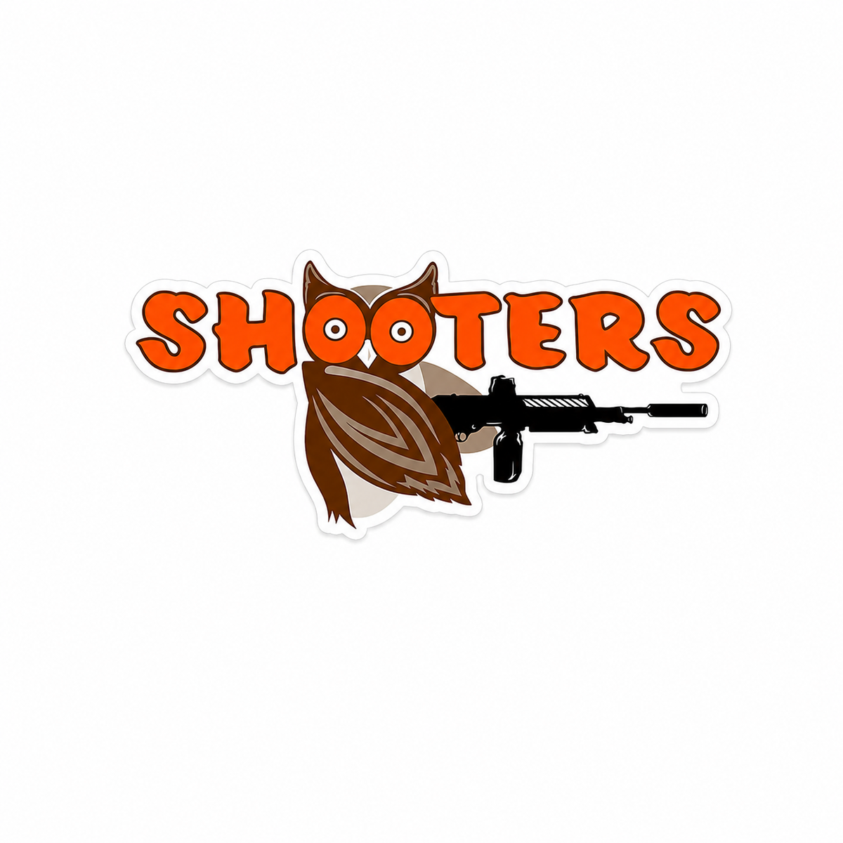 Shooters - Hard Hat Decal