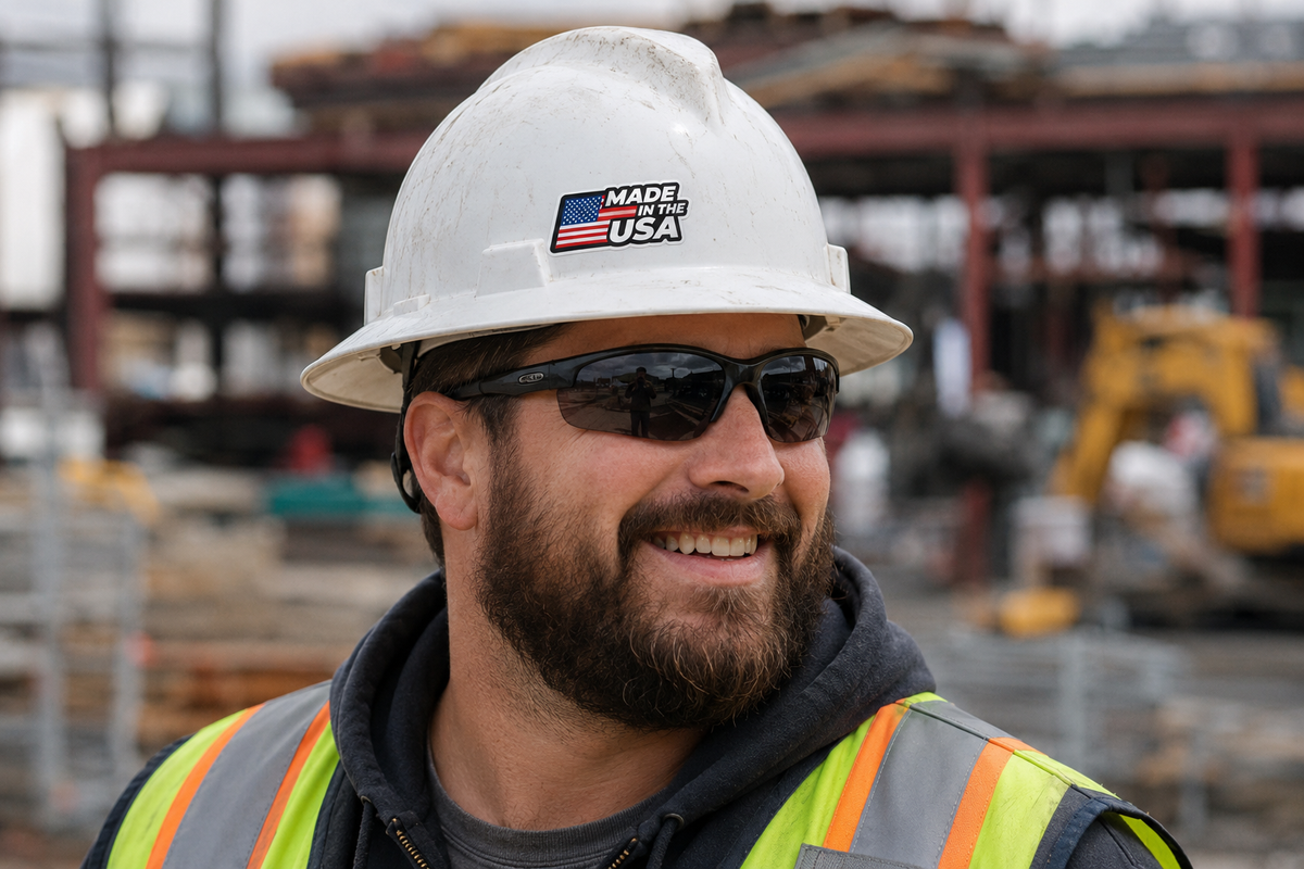 Made in the USA - Hard Hat Decal