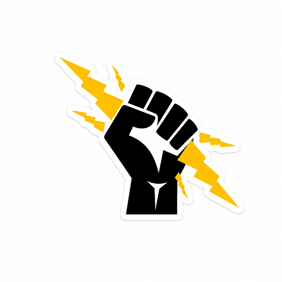 Electrician Hand - Hard Hat Decal