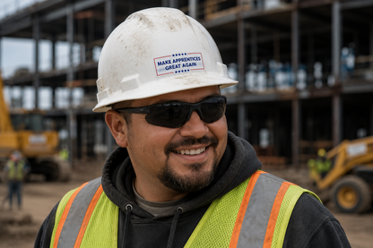 Make Apprentices Great Again - Hard Hat Decal