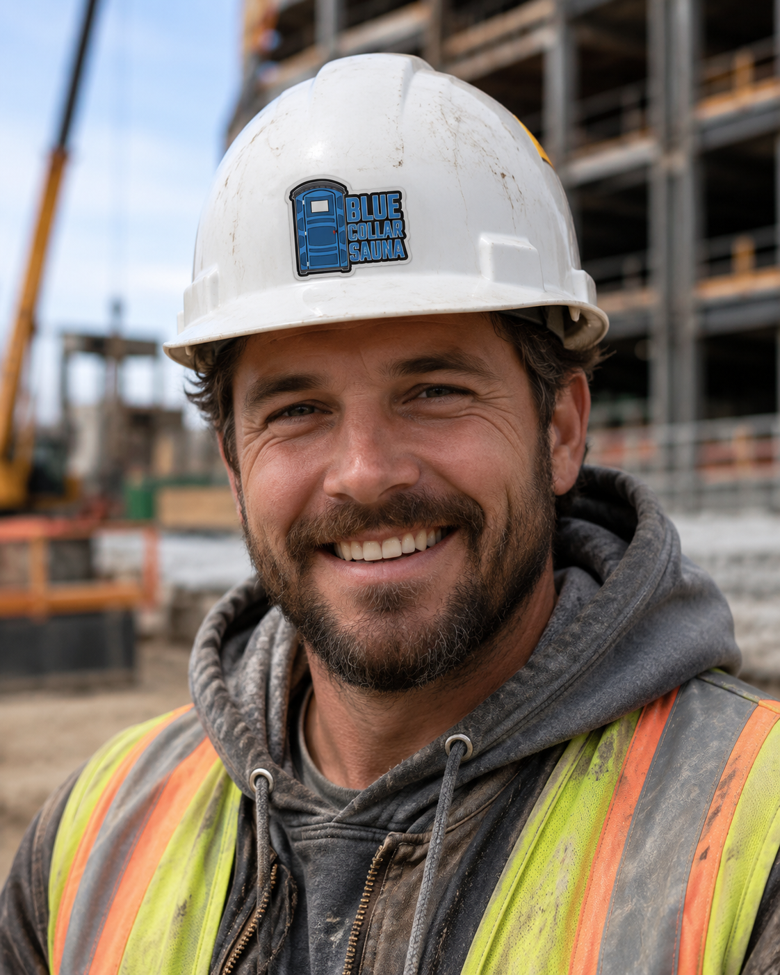 Blue Collar Suana - Hard Hat Decal