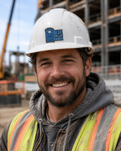 Blue Collar Suana - Hard Hat Decal
