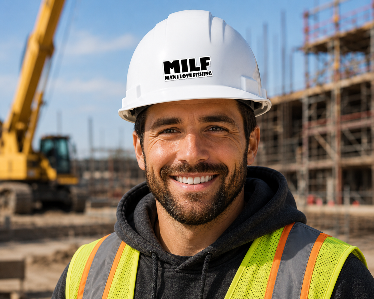 MILF - Hard Hat Decal
