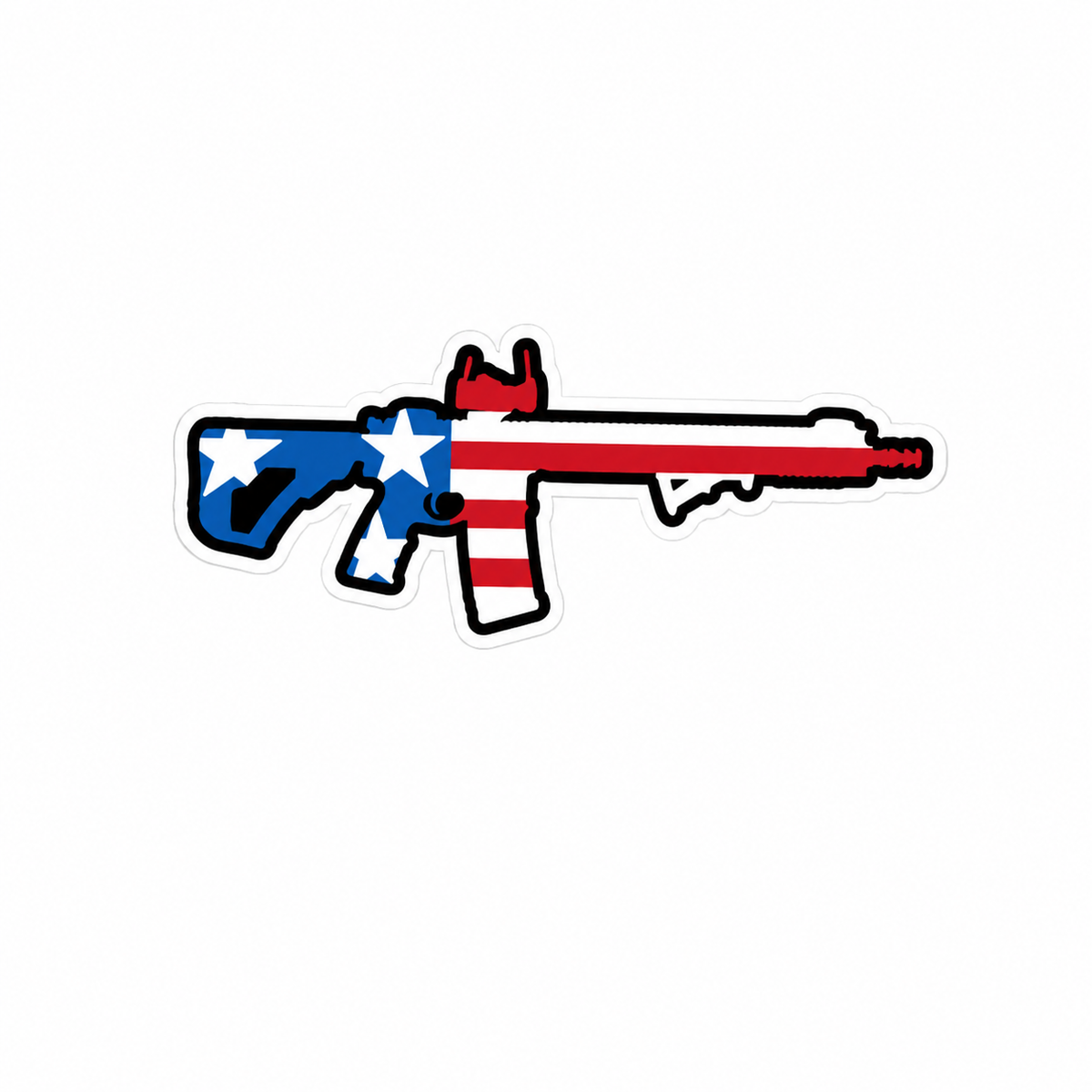 American AR - Hard Hat Decal