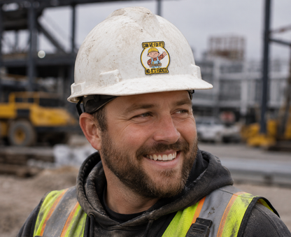 No, It’s Fucked - Hard Hat Decal