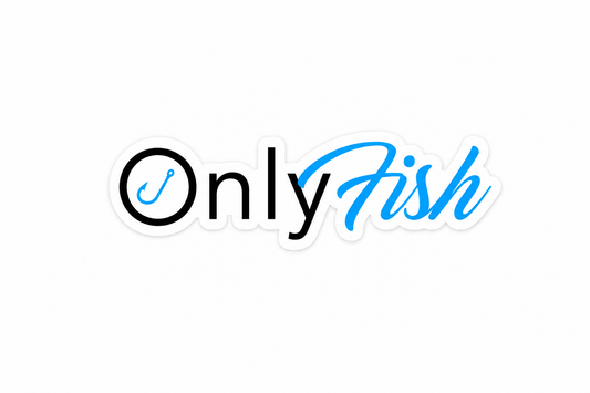 Only Fish - Hard Hat decal