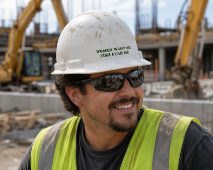 Fish Fear me - Hard Hat decal
