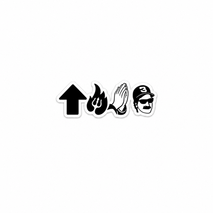 Raise Hell, Praise Dale - Hard Hat Decal