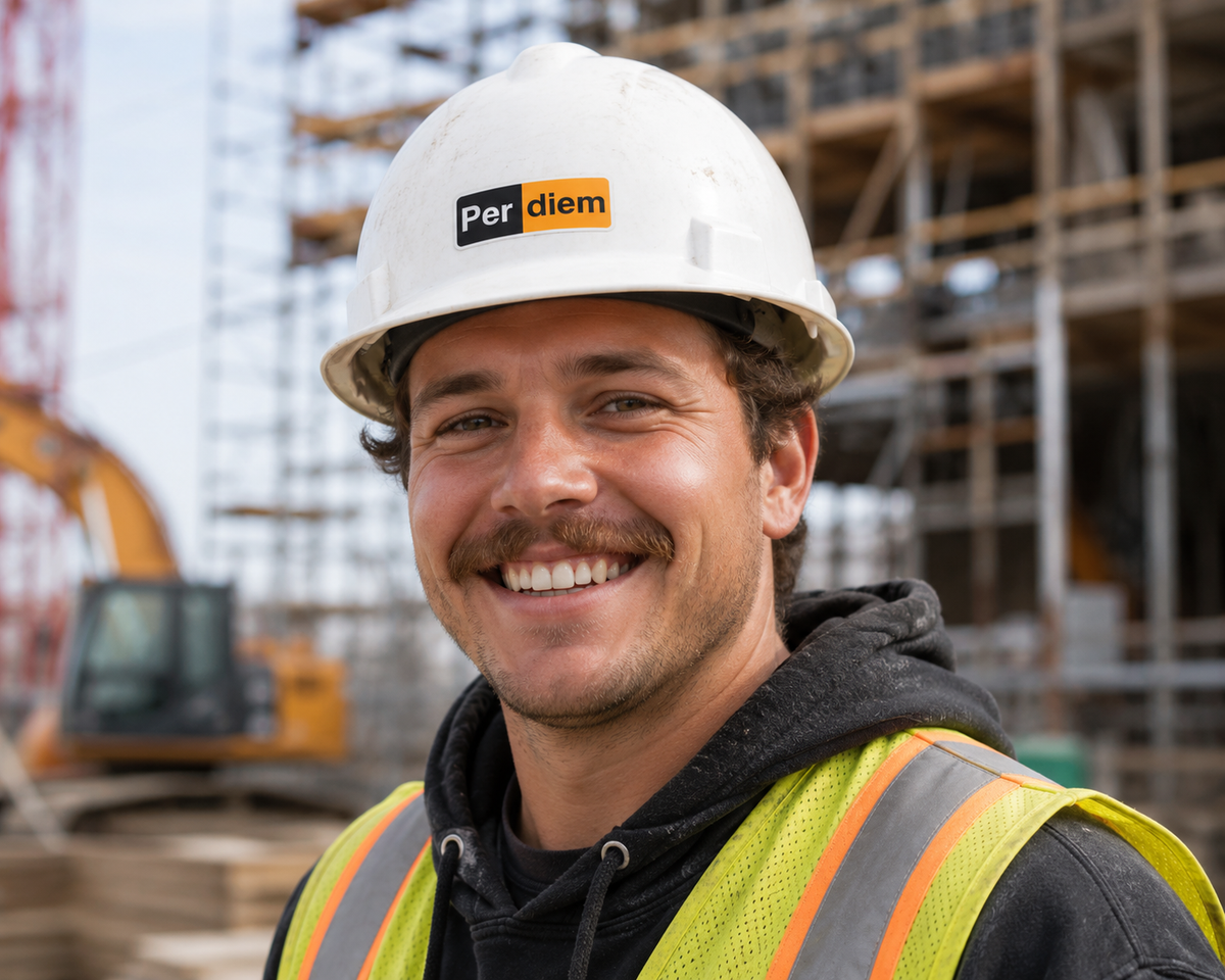 Per Diem Hub - Hard Hat Decal
