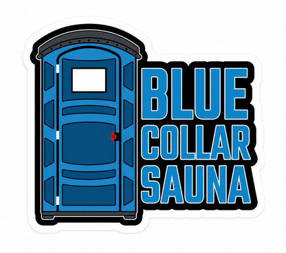 Blue Collar Suana - Hard Hat Decal
