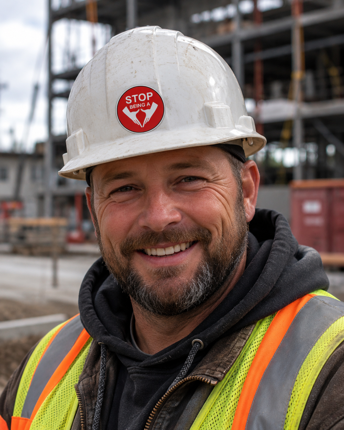 Stop Being a Vag - Hard Hat Decal
