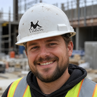 Thick - Hard Hat Decal
